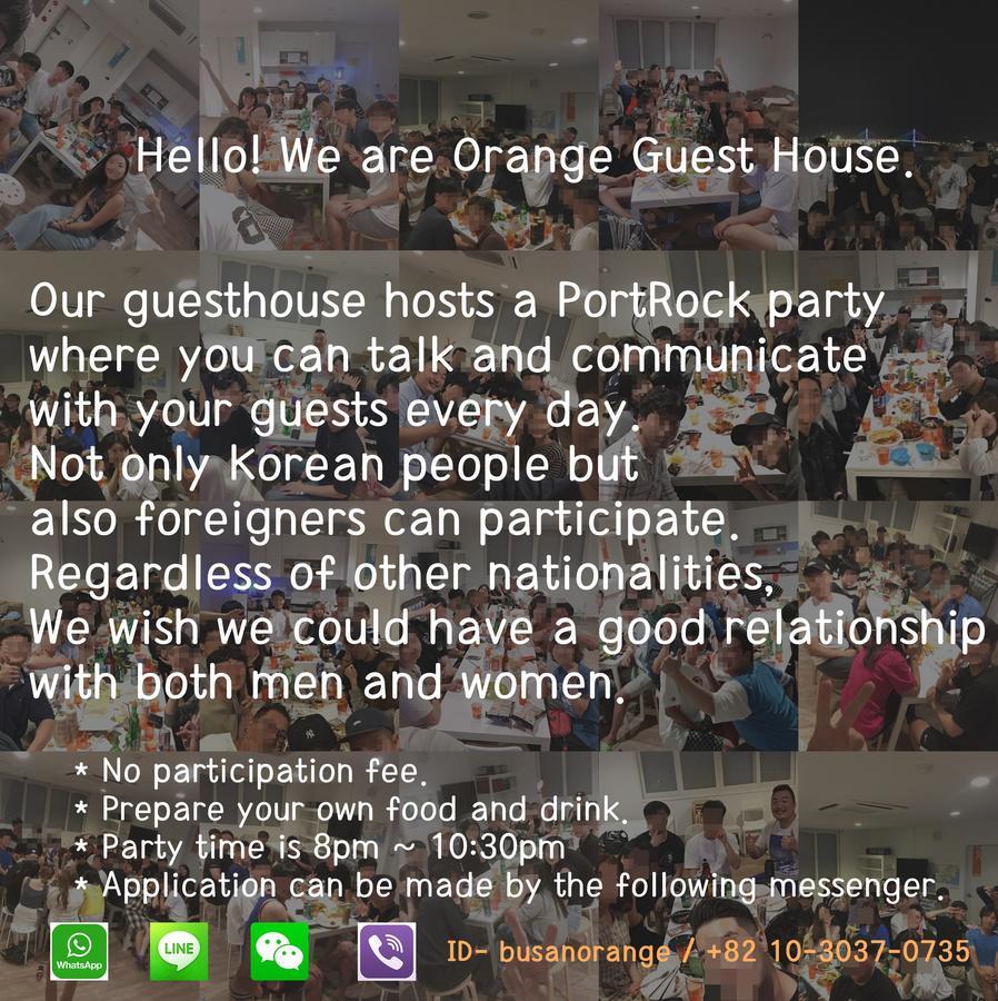 Orange Guesthouse Busan Extérieur photo